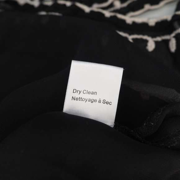 Vintage Tristan & Iseut Black Sheer Blouse - Picture 14 of 16